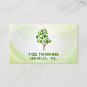 Stijlvolle Tree Logo | landschapsarchitectuur Visitekaartje (Voorkant)