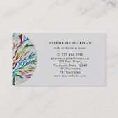 Stijlvolle Tree of Life Professional Visitekaartje (Achterkant)