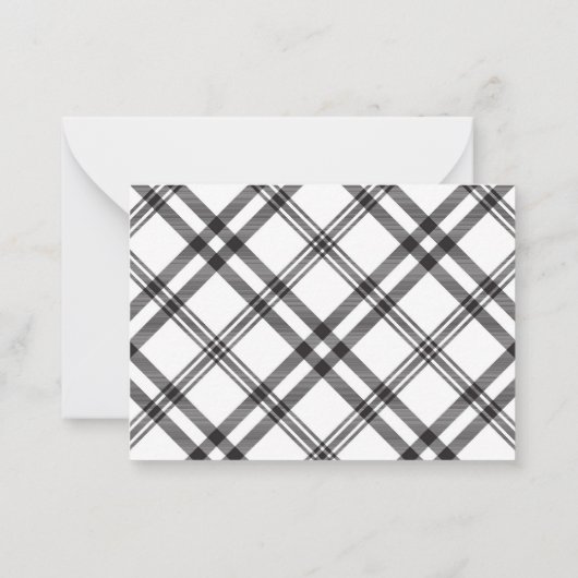 Stijlvolle Trendy Boho Roze Kerstster Notitiekaartje (Achterkant)