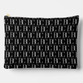 Stijlvolle trendy designer look monogram etui (Voorkant)