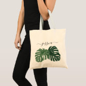 Stijlvolle Tropische Monstera Tassen (Voorkant (product))