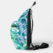 Stijlvolle tropische palmen sling bag (Rechts)