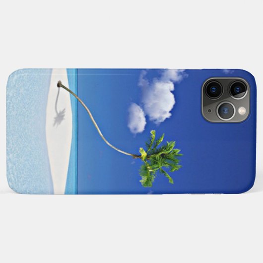 Stijlvolle tropische rust en sereniteit eiland Case-Mate iPhone case (Achterkant (horizontaal))