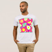 Stijlvolle tropische spiegels kunst, Nu kopen T-shirt (Voorkant volledig)