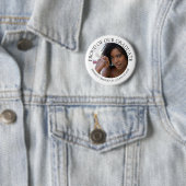 Stijlvolle trots op onze afgestudeerde | Foto  Ronde Button 5,7 Cm (In situ)