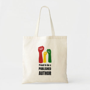 Stijlvolle TROTSE ZWARTE AUTEUR Tote Bag