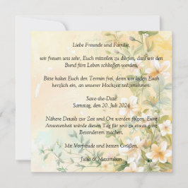 Stijlvolle trouwdag in pastel kaart
