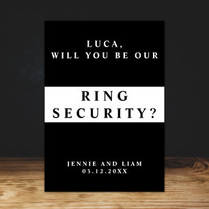 Stijlvolle trouwring veiligheidsvoorstel Kaart