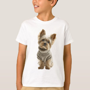 Stijlvolle trui Yorkshire Terrier Kinderen T-shirt
