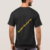 Stijlvolle tuin Thanksgiving T-shirt (Achterkant)