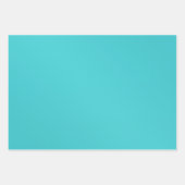 Stijlvolle Turquoise en Silver Lattice Vakantie Inpakpapier Vel (Voorkant 2)