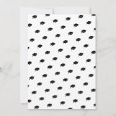 Stijlvolle Twenty25 foto afstuderen Party uitnodig Kaart (Achterkant)