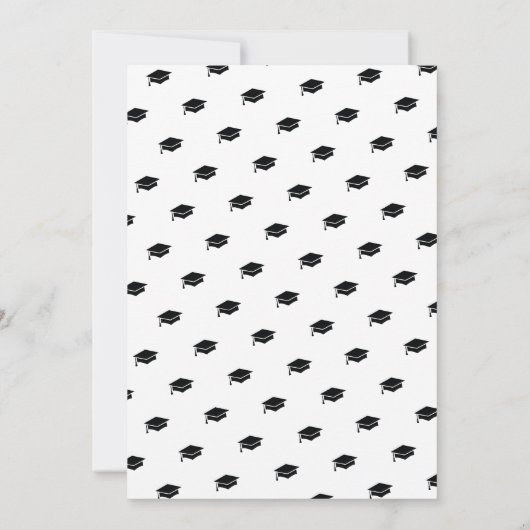 Stijlvolle Twenty25 foto afstuderen Party uitnodig Kaart (Achterkant)