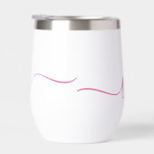 Stijlvolle Typografie Naam Valentijn Waterfles (Rechts)