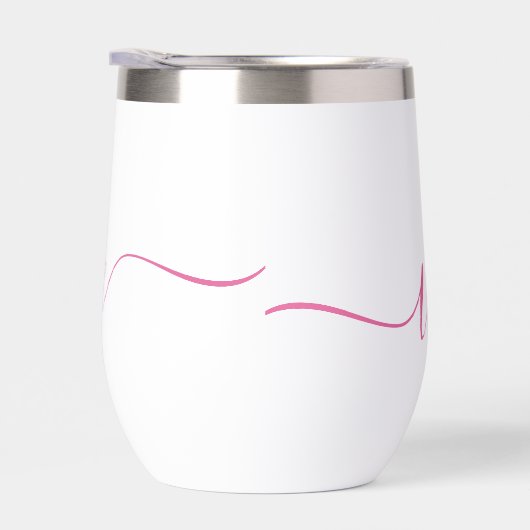 Stijlvolle Typografie Naam Valentijn Waterfles (Rechts)