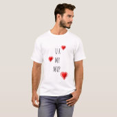 Stijlvolle U R MY MVP-Valentijn T-shirt (Voorkant volledig)