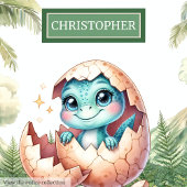 Stijlvolle Uitkomen Binnenkort Baby Dinosaurus Bab Kussen