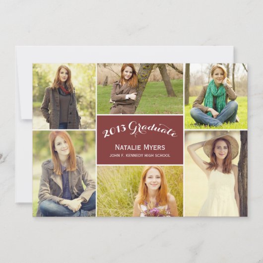 Stijlvolle uitnodiging tot het indienen van Afstud (Voorkant)