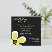 Stijlvolle uitnodiging voor de dag van de dag in d (Staand voorkant)