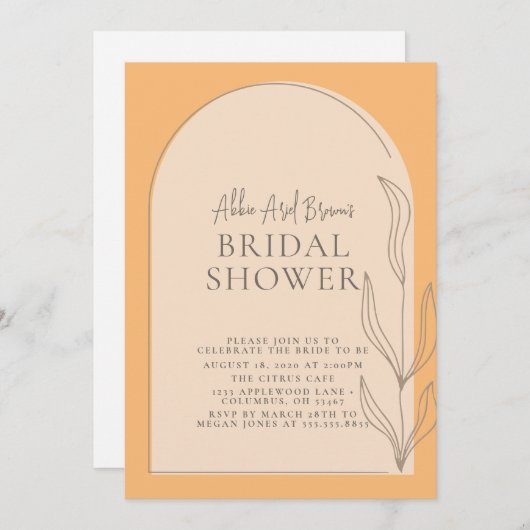 Stijlvolle Uitnodiging voor tekstballetjestaak (Voorkant / Achterkant)