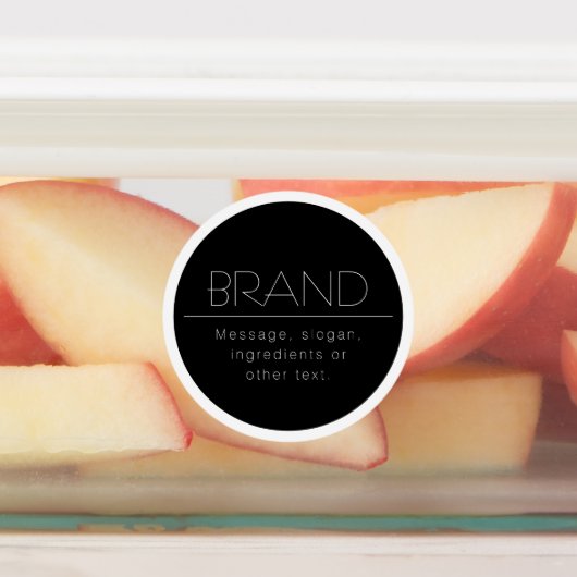 Stijlvolle uitziende rand waterdicht labels (Aangebracht)