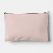 Stijlvolle Unieke Monogram Typografie Blush Pink Etui (Achterkant)