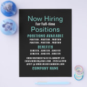 Stijlvolle vacature Recruitment Adverteren Flyer (Enkel)