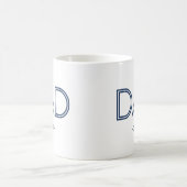 Stijlvolle vader met aangepaste jaar koffiemok (Center)