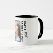 "Stijlvolle Vaderdag-fotokaart" Mok (Voorkant rechts)