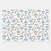 Stijlvolle Vaderdag Gift Wrap Set Inpakpapier Vel (Voorkant)