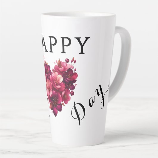 Stijlvolle Vaderdag Latte Mok Gift (Rechterhoek)