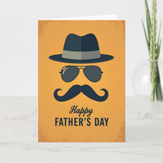 Stijlvolle Vaders Dag Kaart (Voorkant)