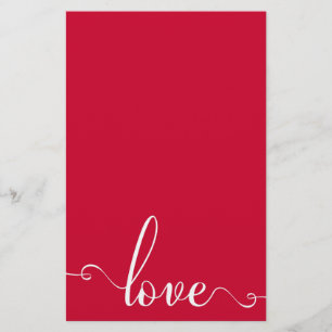 Stijlvolle Valentijnsdag Briefpapier