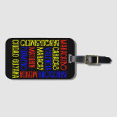 Stijlvolle Venezuela Caracas stadsnamen Bagagelabel (Voorkant (horizontaal))