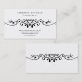 Stijlvolle  ventilator  White Professional Visitekaartje (Voorkant / Achterkant)