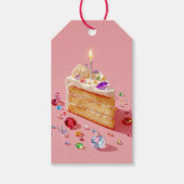Stijlvolle verjaardagscadeautags cadeaulabel (Voorkant)