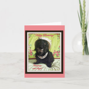 Stijlvolle verjaardagskaart kaart