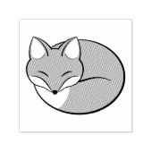 Stijlvolle, vervormde, schuim  zelfinktende stempel (Design)