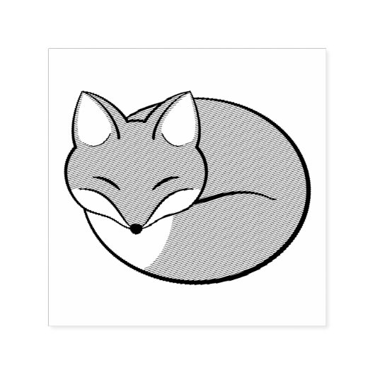 Stijlvolle, vervormde, schuim zelfinktende stempel (Design)