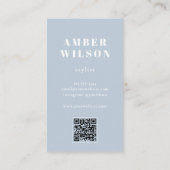 Stijlvolle Vette Koele Unieke Moderne Typografie Visitekaartje (Achterkant)