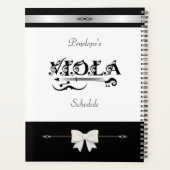 Stijlvolle Viola Student Rooster Organizer (Achterkant)