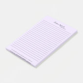 Stijlvolle Violet minimalistisch Post-it® Notes (Schuin)