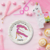 Stijlvolle Virgo, eerste verjaardag & gouden Confe Papieren Bordje (Feest)