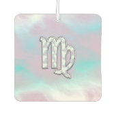 Stijlvolle Virgo Sterrenbeeld Moeder van Parel Nac Luchtverfrisser (Voorkant)