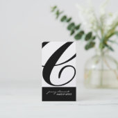 Stijlvolle Visitekaartjes (Staand voorkant)