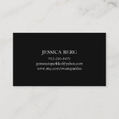 Stijlvolle Visitekaartjes (Achterkant)