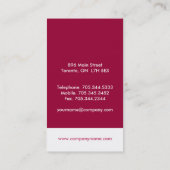 Stijlvolle Visitekaartjes (Achterkant)