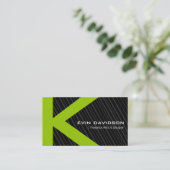 Stijlvolle Visitekaartjes (Staand voorkant)