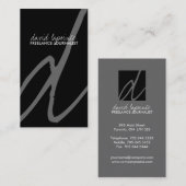 Stijlvolle Visitekaartjes (Voorkant / Achterkant)