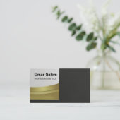 Stijlvolle visitekaartjes met modern design (Staand voorkant)